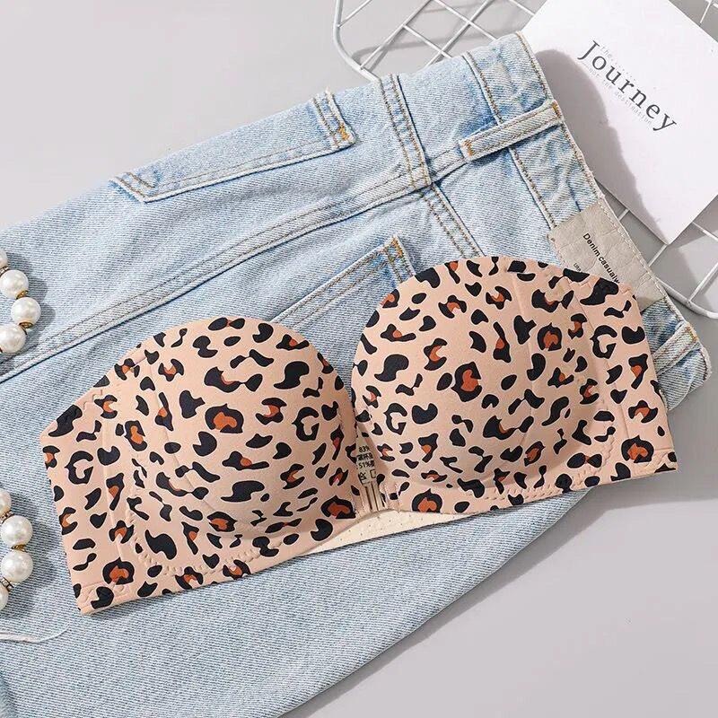 Strapless Bra Backless - Strapless Bra Sexy Front Fastening Non-Slip