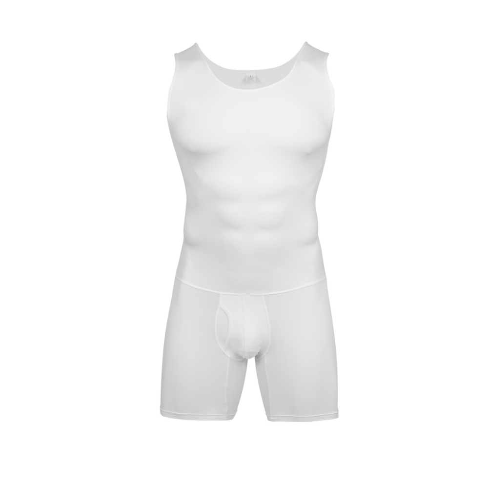 Shapewear Bodysuit Firm - Men's Shapewear Bodysuit Tummy Control Slimming
