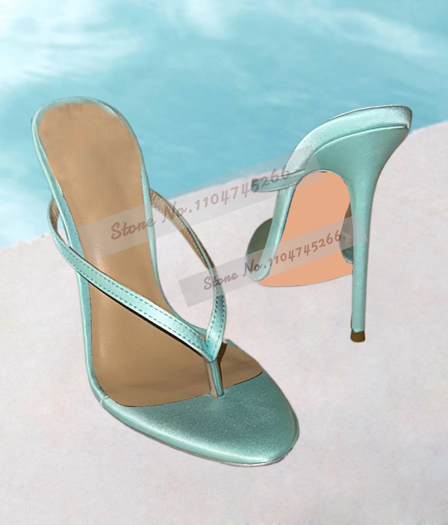 Light Green Satin Clip Toe Hig - Slip Dress Satin review and price