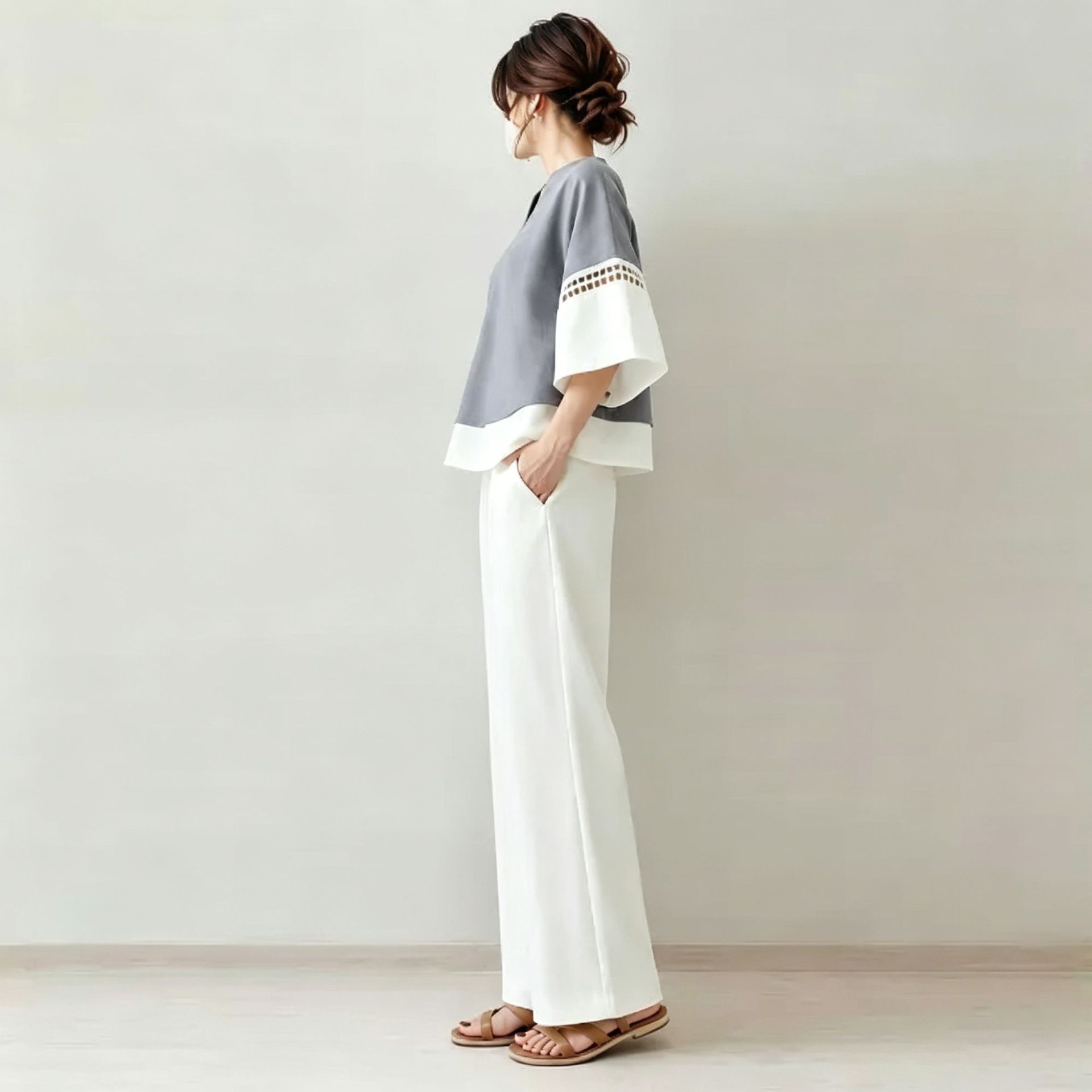 2026 New Two-piece Set: V-neck - Robe Silk Women review and price