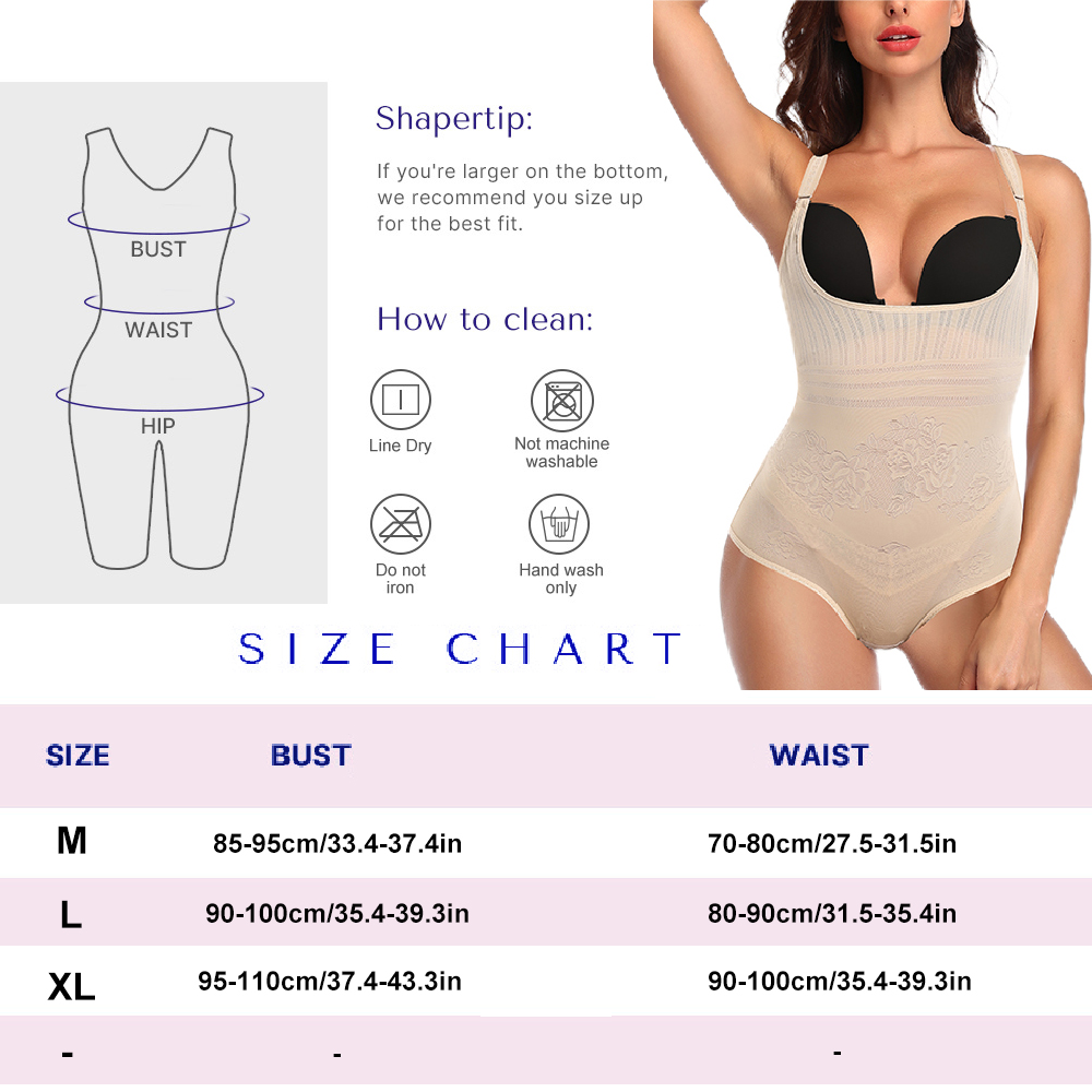 1PCS Tummy Control Butt Lifter - Shapewear Bodysuit Firm review and price