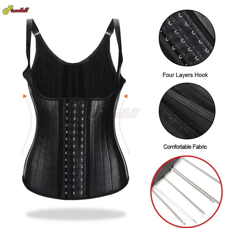 Women Latex Waist Trainer Wome - Shapewear Bodysuit Firm review and price