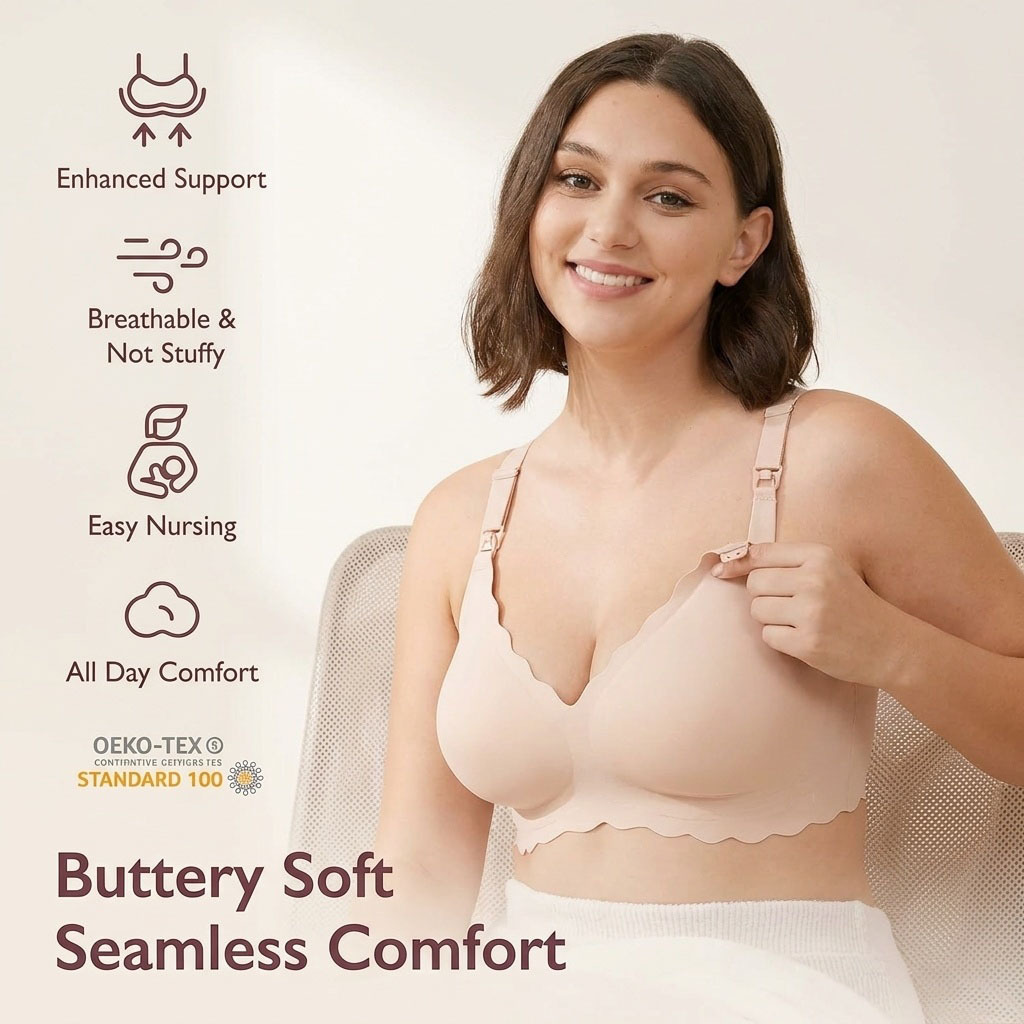 3XL Plus Size Maternity Nursin - Nursing Bra Sleep review and price