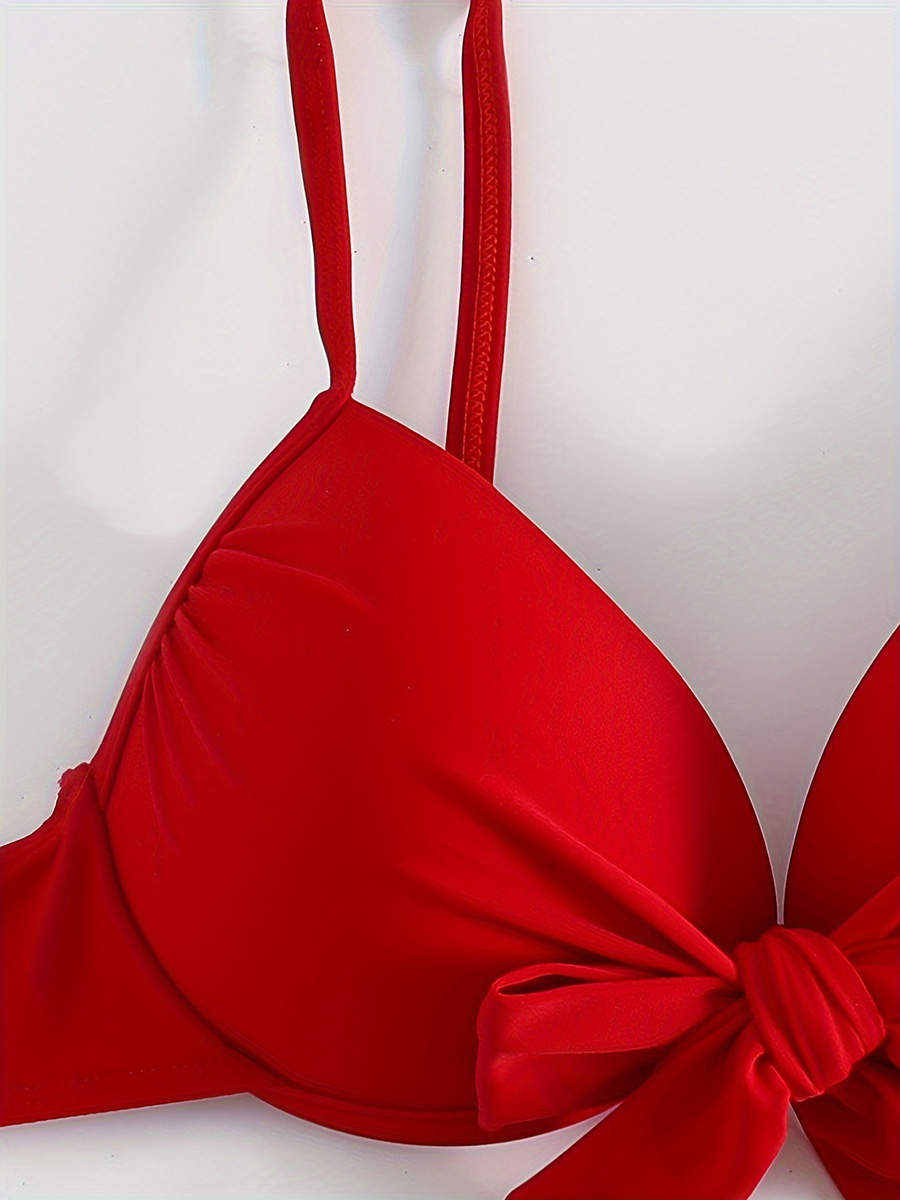 Sexy Knotted Underwired Bra Cu - Push Up Bra Padded review and price
