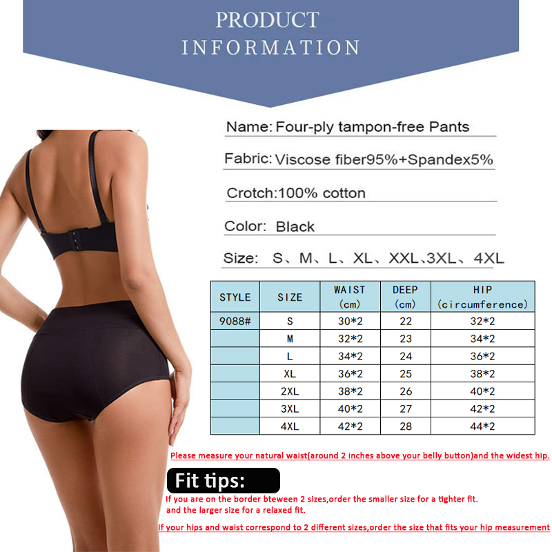 4-Layer Absorbent Leakproof Me - Period Panty Absorbent review and price