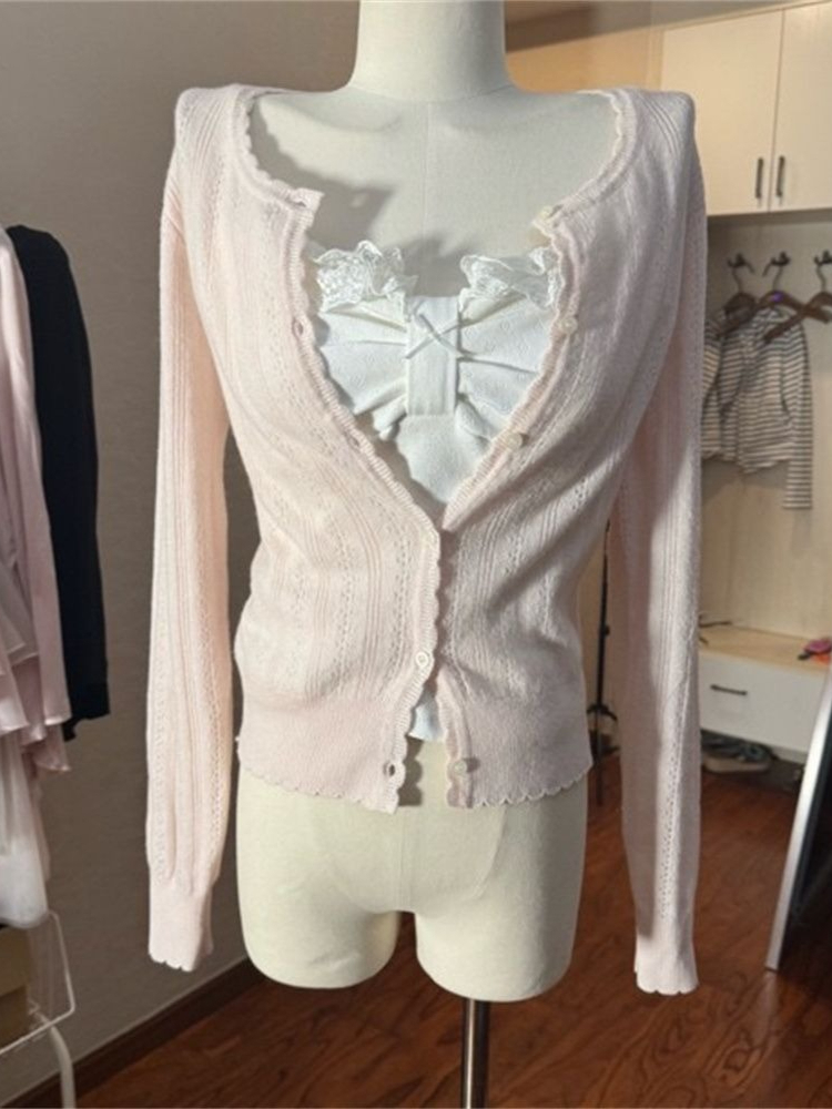 Korean Fashion Slim Fit White  - Cami Top Lace review and price